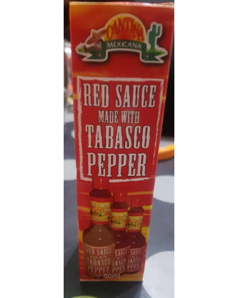 Photo of Red sauce tabasco pepper by Cantina Mexicana