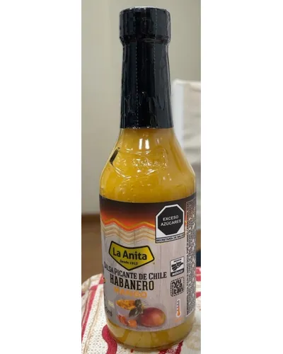Photo of Salsa picante se chile habanero by La Anita