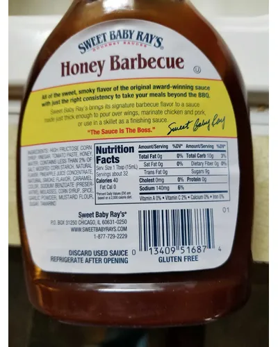 Photo of Honey Barbecue Wing Sauce by Sweet Baby Ray's