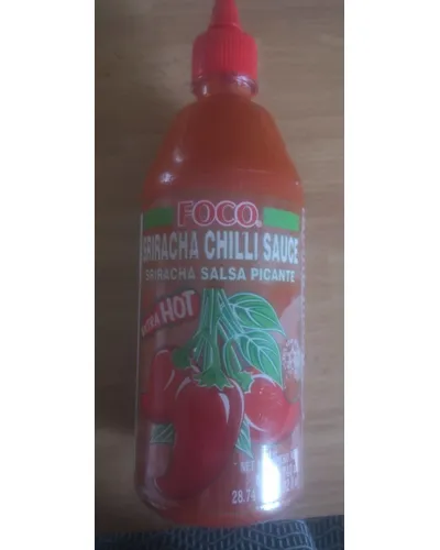 Photo of Sriracha chilli sauce by Foco