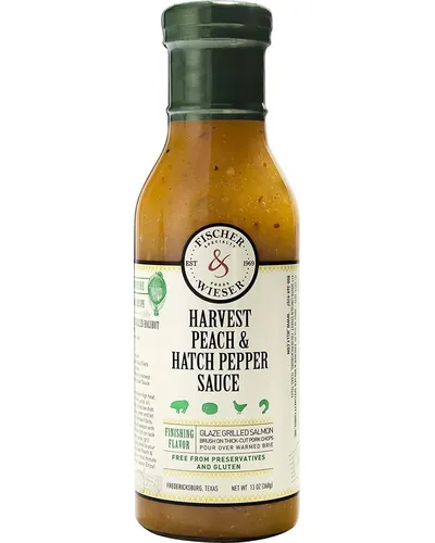Photo of Harvest Peach & Hatch Pepper Sauce by Fischer & Wieser