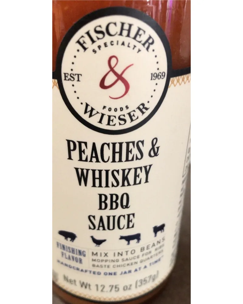 Photo of Peaches & Whiskey BBQ Sauce by Fischer & Wieser