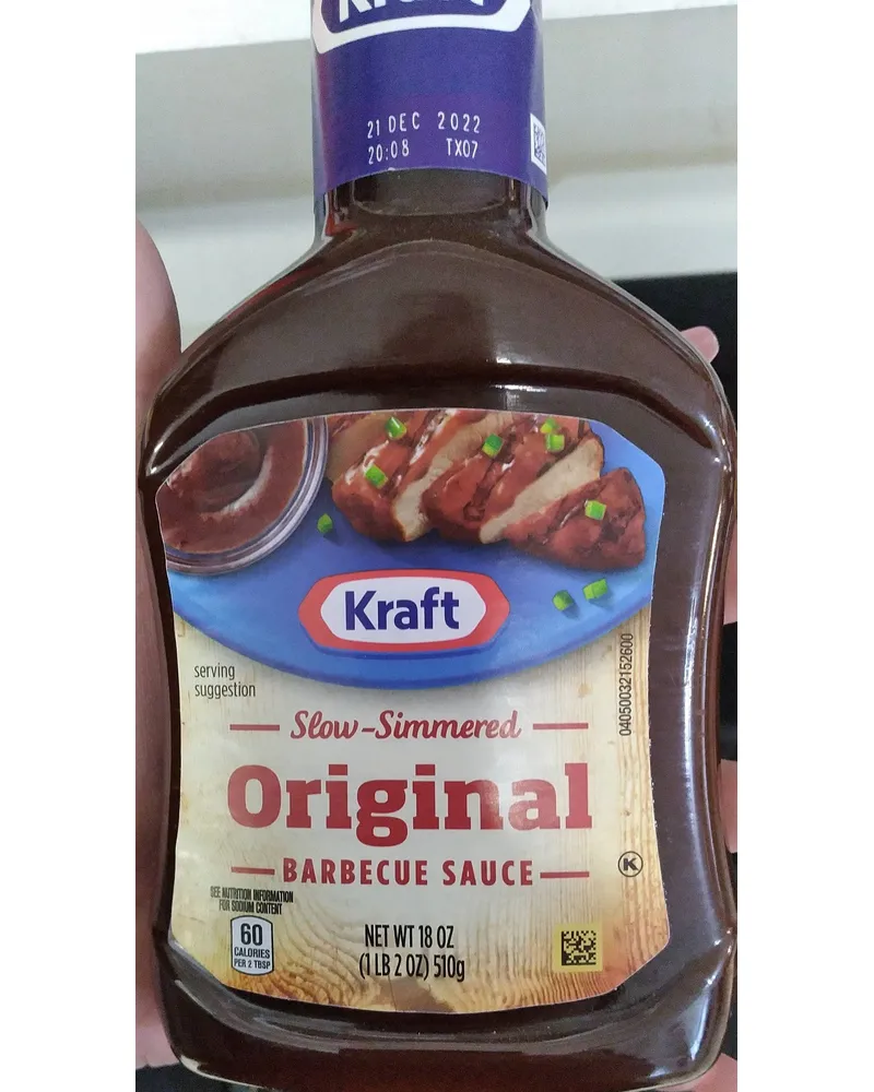 Photo of Original Slow-Simmered Barbecue BBQ Sauce Bottle by Kraft