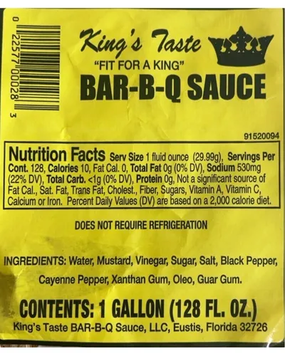 Photo of Bar-B-Q Sauce by King's Taste