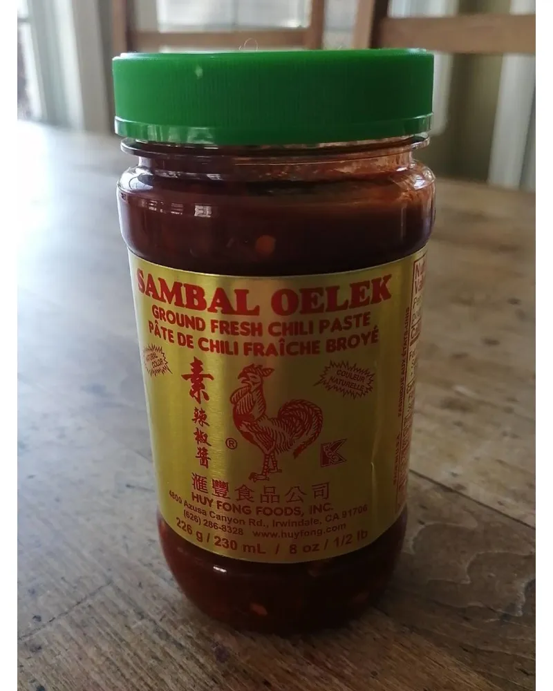 Photo of Sambal Oelek pâte de chili fraîche broyé by Huy Fong