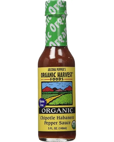 Photo of Organic Pepper Sauce, Chipotle Habanero by Organic Harvest