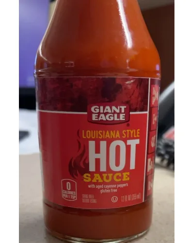 Photo of Louisiana Style Hot Sauce with Aged Cayenne Peppers, Louisiana Style with Aged Cayenne Peppers by Giant Eagle