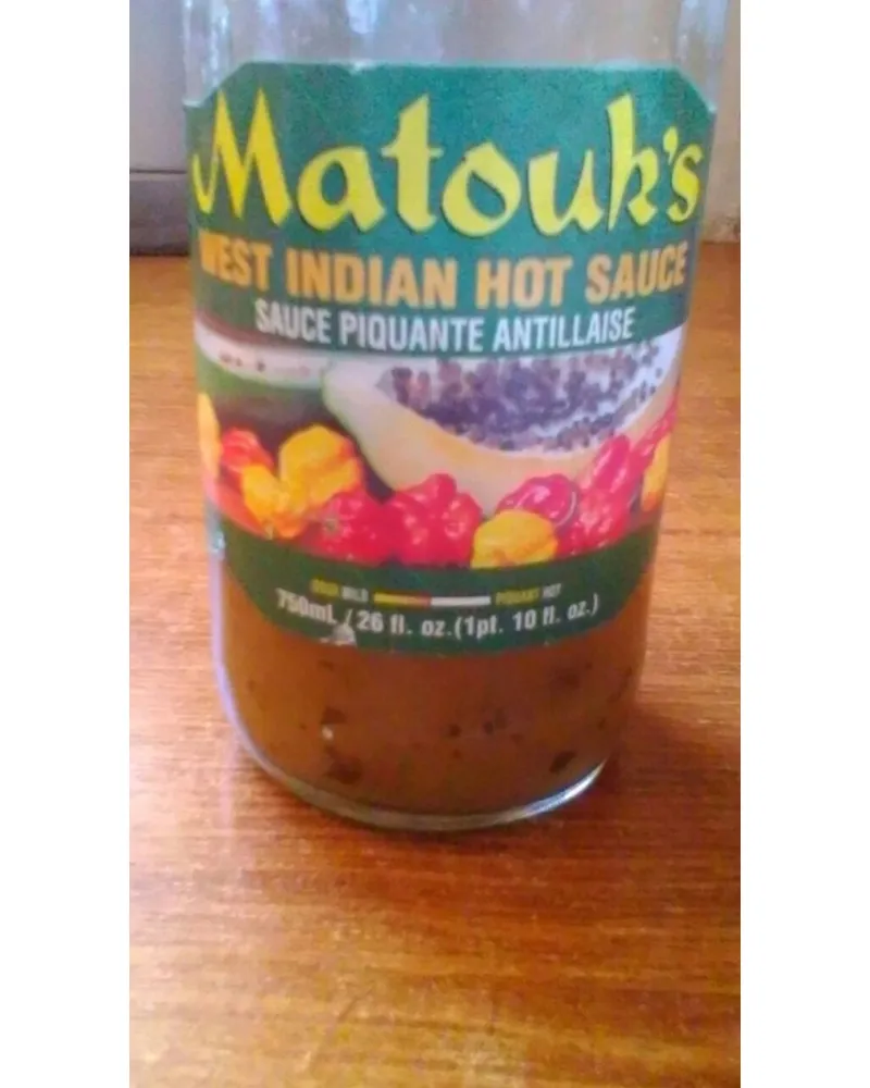 Photo of Matouk's sauce piquante antillaise by National canners limited