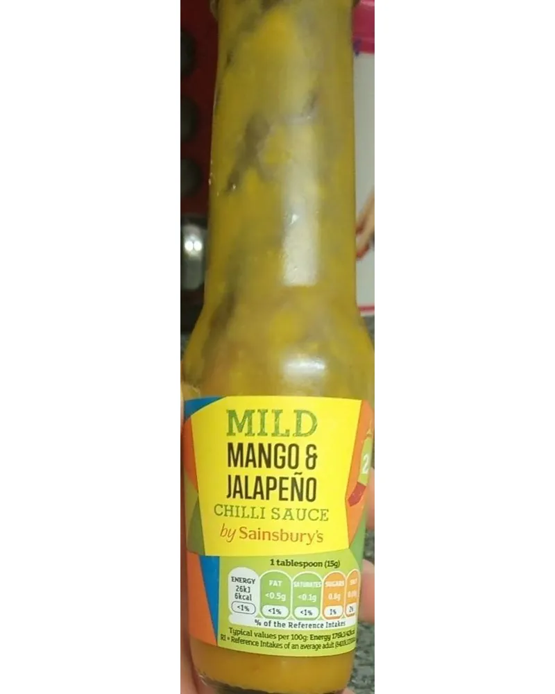 Photo of Mild Mango and Jalapeño Chilli Sauce by Sainsbury's