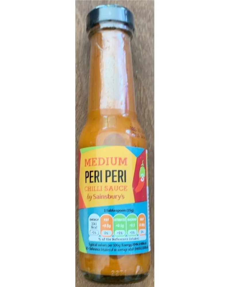 Photo of Medium Peri Peri Chilli Sauce by By sainsbury's