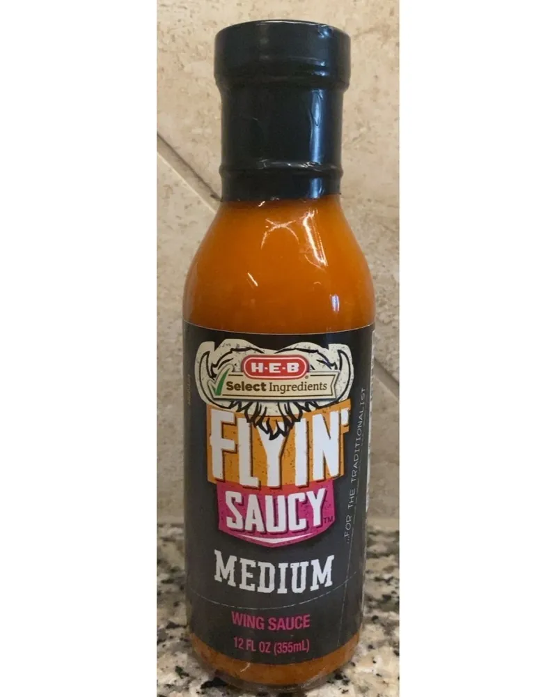 Photo of Medium Flyin' Saucy Wing Sauce by H-E-B