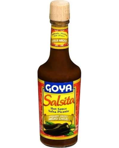 Photo of Hot Sauce, Salsita, Salsa Picante, Ancho Chiles by Goya