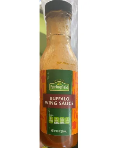 Photo of Buffalo Wing Sauce, Hot, Spicy by Springfield