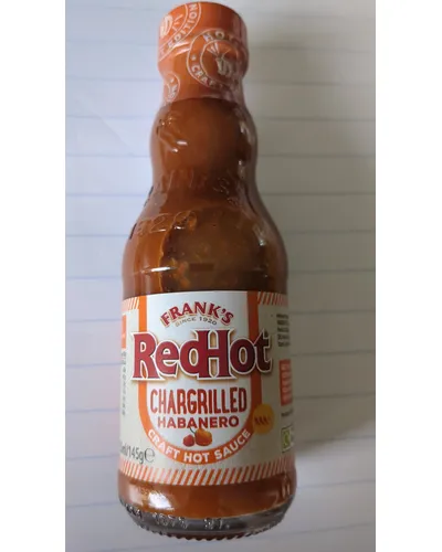 Photo of RedHot Chargrilled habanero craft hot sauce by Frank's