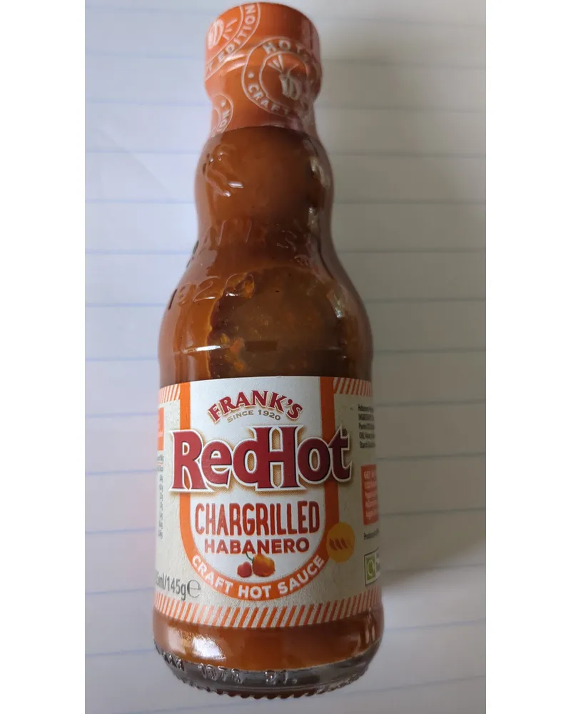 Photo of RedHot Chargrilled habanero craft hot sauce by Frank's