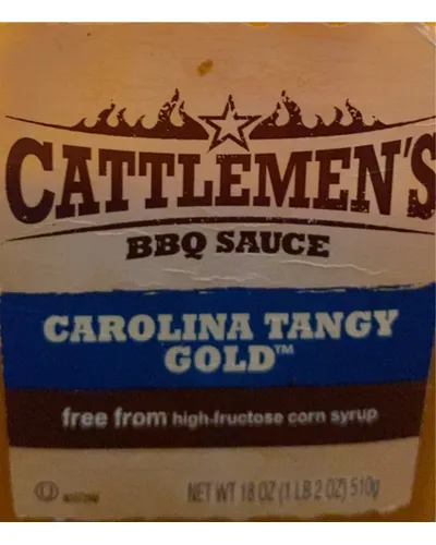 Photo of Carolina Tangy Gold BBQ Sauce by Cattlemen's