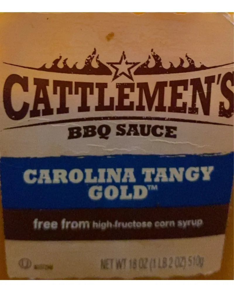 Photo of Carolina Tangy Gold BBQ Sauce by Cattlemen's
