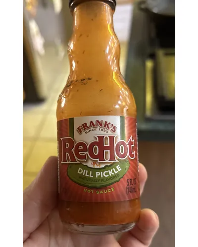 Photo of Redhot Dill Pickle Hot Sauce by Frank's