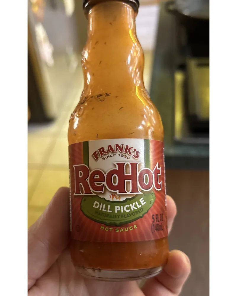 Photo of Redhot Dill Pickle Hot Sauce by Frank's