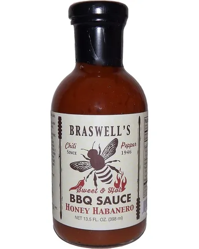 Photo of Sweet & Hot Honey Habanero BBQ Sauce by Braswell's