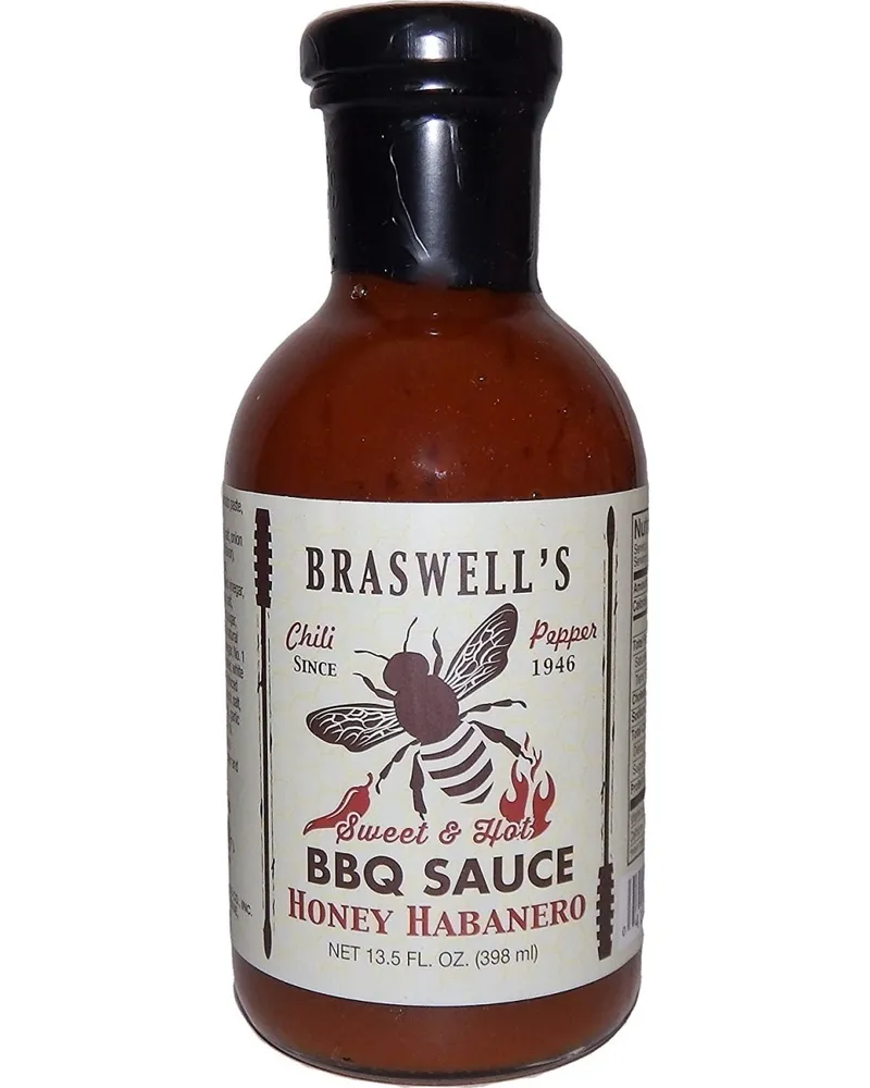Photo of Sweet & Hot Honey Habanero BBQ Sauce by Braswell's