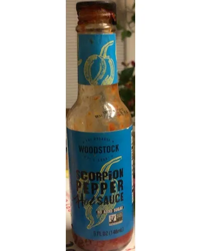 Photo of Scorpion Pepper Hot Sauce by Woodstock