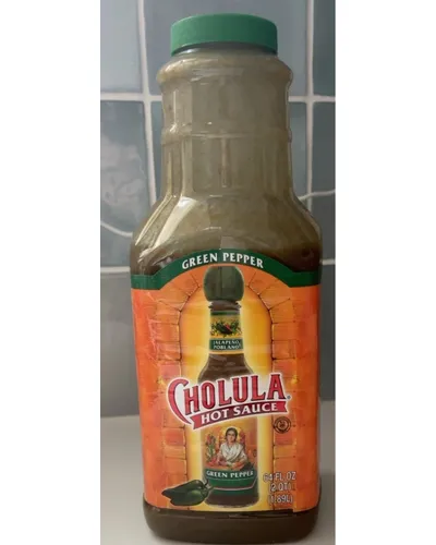 Photo of Green Pepper Jalapeno & Poblano Hot Sauce by Cholula