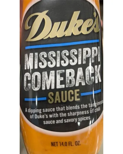 Photo of Mississippi Comeback Sauce a Dipping Sauce That Blends the Tanginess of Duke's with the Sharpness of Chilli Sauce and Savory Spices by Duke's