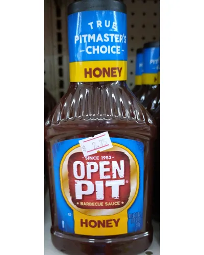 Photo of Blue Label Honey Barbecue Sauce, Made With Pure Honey by Open Pit