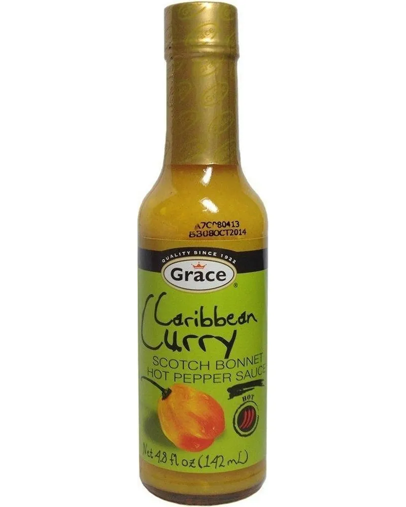 Photo of Caribbean Curry, Scotch Bonnet Hot Pepper Sauce by Grace