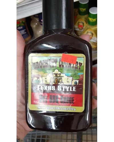 Photo of Texas Style Hot BBQ Sauce by Crockett Country