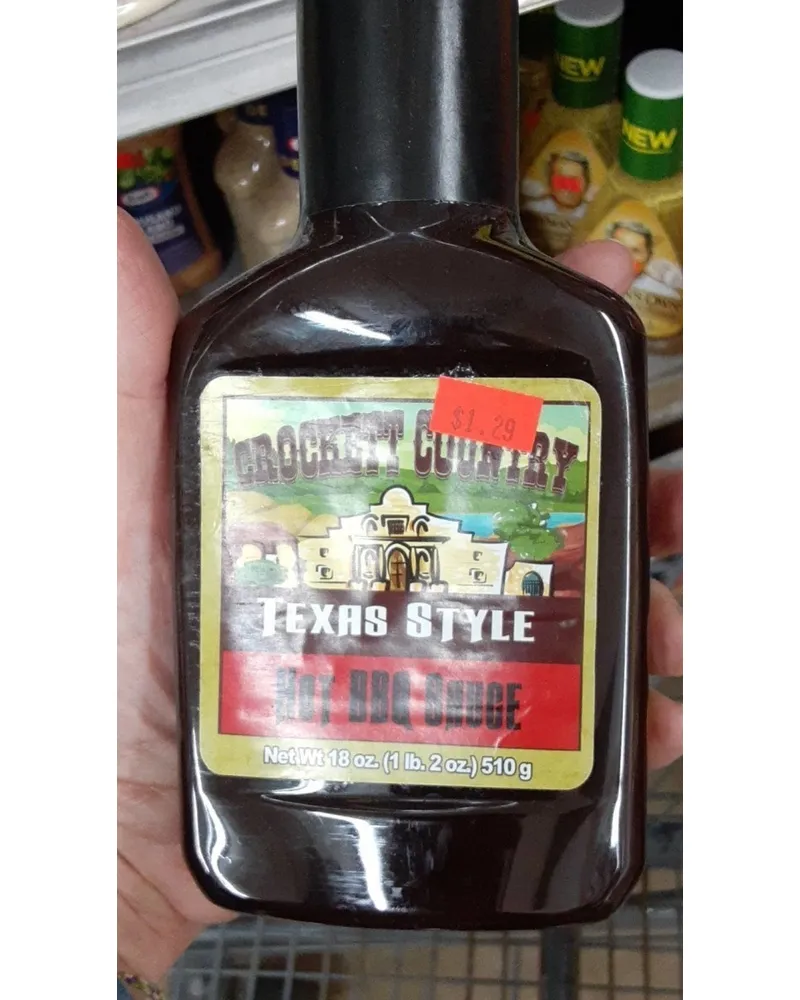 Photo of Texas Style Hot BBQ Sauce by Crockett Country