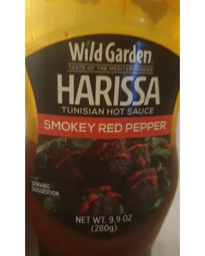Photo of Smokey Red Pepper Harissa Tunisian Hot Sauce by Wild Garden