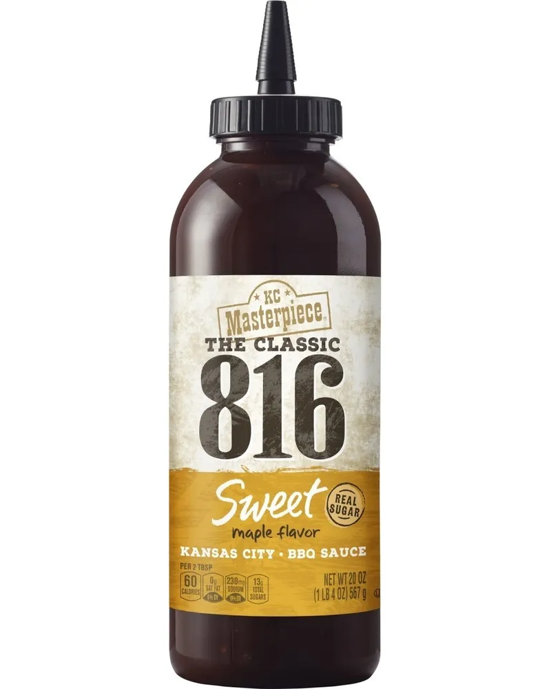 Photo of The Classic 816 Sweet Maple Flavor BBQ Sauce by KC Masterpiece