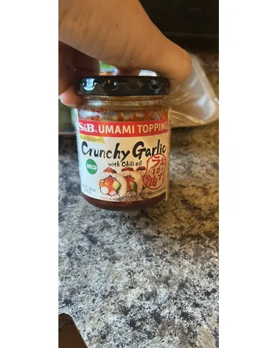 Photo of Mild Crunchy Garlic Umami Topping with Chili Oil by S&b