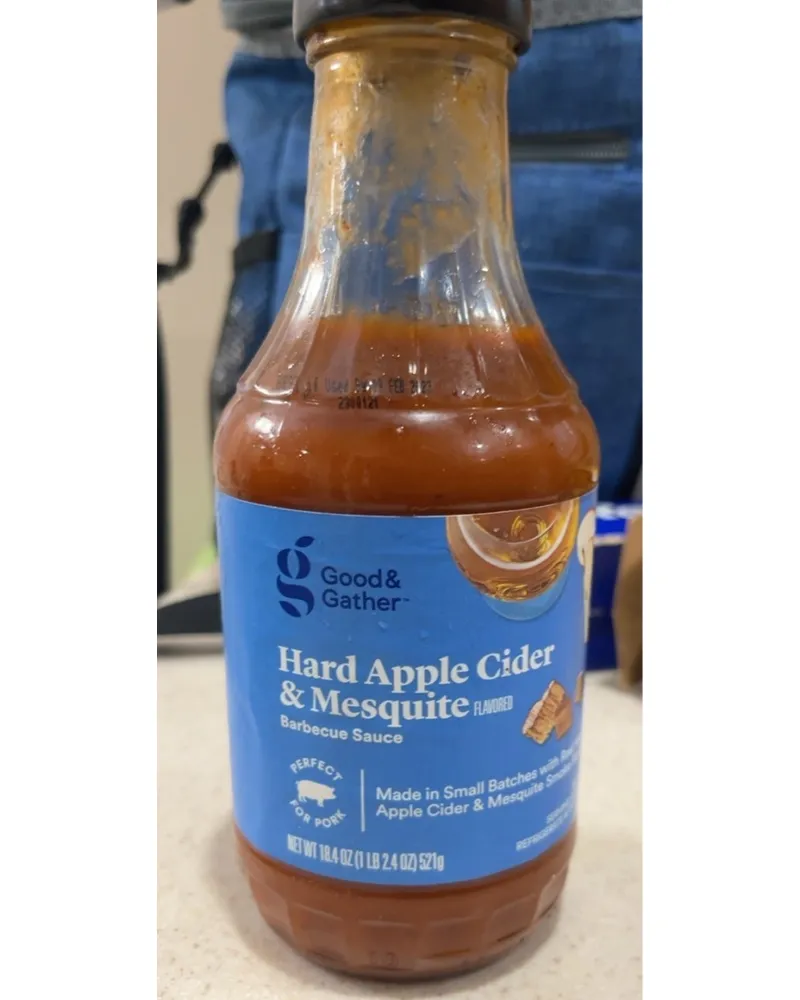 Photo of Hard Apple Cider & Mesquite Barbecue Sauce by Good & Gather