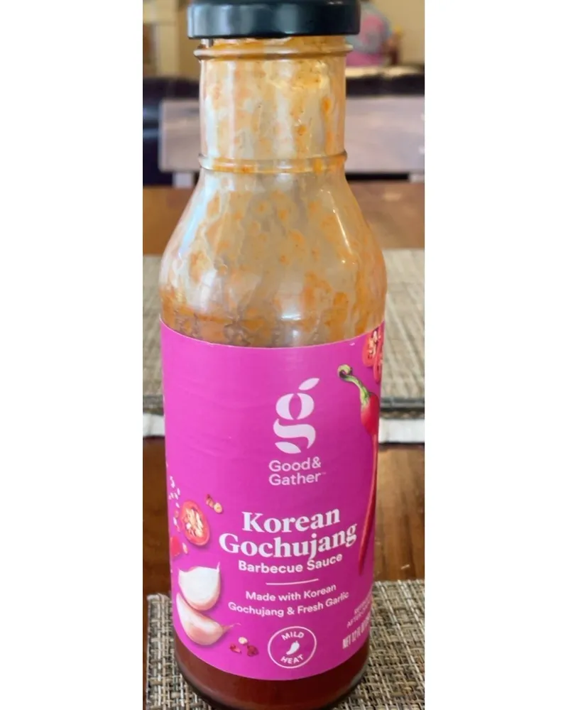 Photo of Korean Gochujang Barbecue Sauce Made with Korean Gochujang & Fresh Garlic by Good & Gather