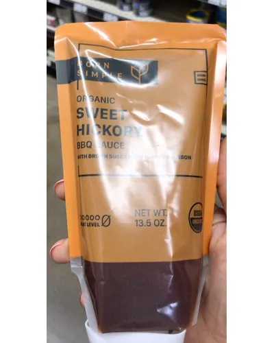 Photo of Organic Sweet Hickory BBQ Sauce by Born Simple