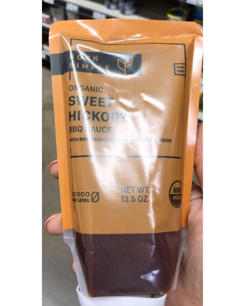 Photo of Organic Sweet Hickory BBQ Sauce by Born Simple