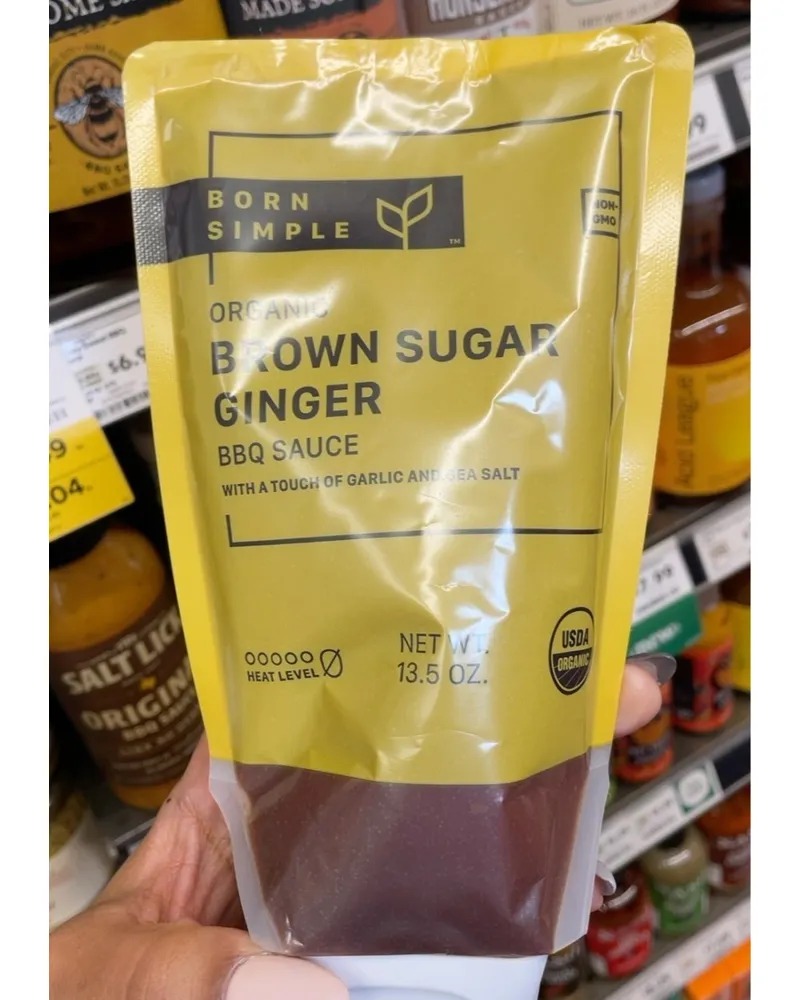 Photo of Organic Brown Sugar Ginger BBQ Sauce by Born Simple