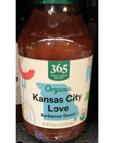 Photo of Kansas City Love Barbecue Sauce by 365 Whole Foods Market