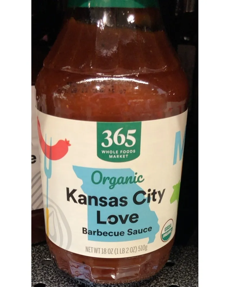 Photo of Kansas City Love Barbecue Sauce by 365 Whole Foods Market