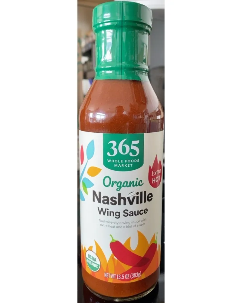 Photo of Nashville Organic Wing Sauce by 365 Whole Foods Market