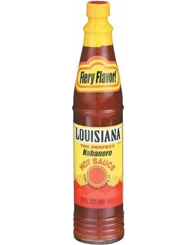 Photo of Habanero Hot Sauce, Fiery by Louisiana Brand