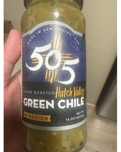 Photo of Green Chile Sauce, Medium by 505 Southwestern