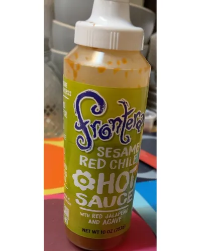 Photo of Sesame Red Chile Hot Sauce with Red Jalapeno and Agave, Sesame Red Chile with Red Jalapeno and Agave by Frontera