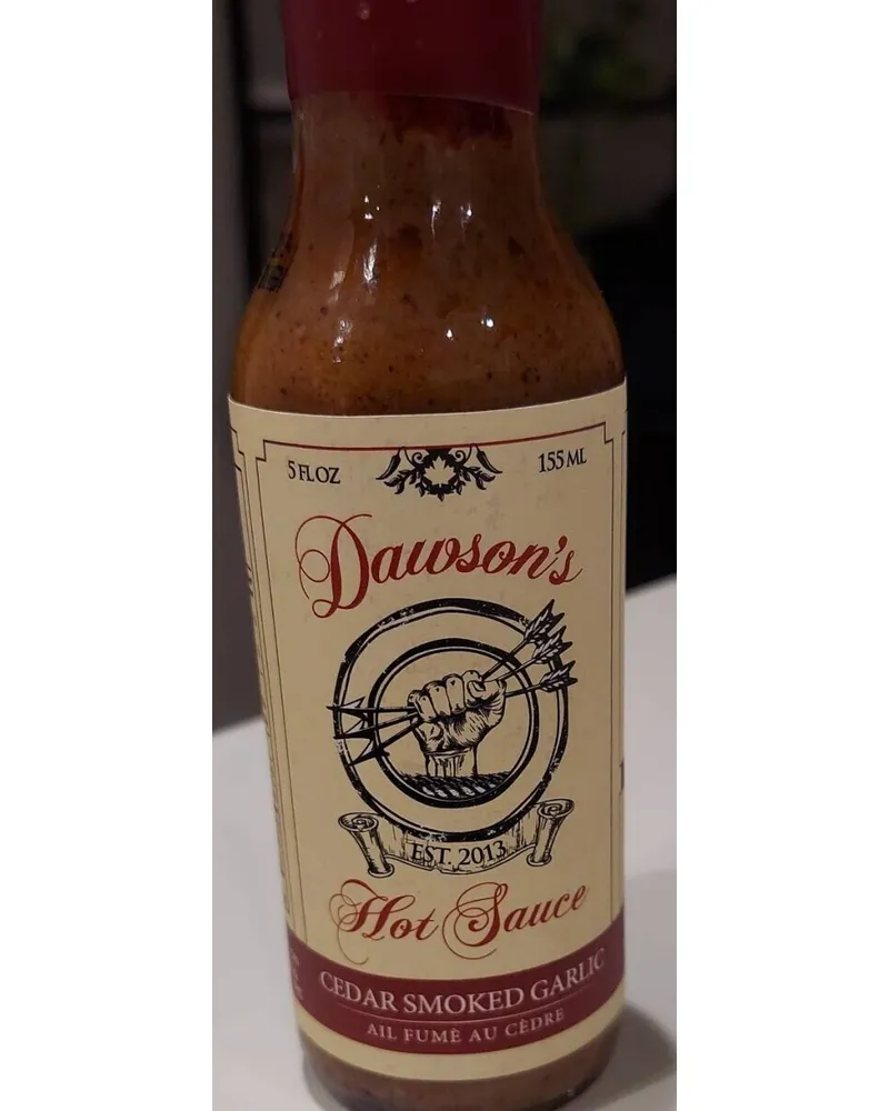Photo of Hot Sauce Cedar Smoked Garlic by Dawson’s Hot Sauce