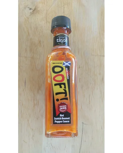 Photo of hot scotch bonnet pepper sauce by ooft!