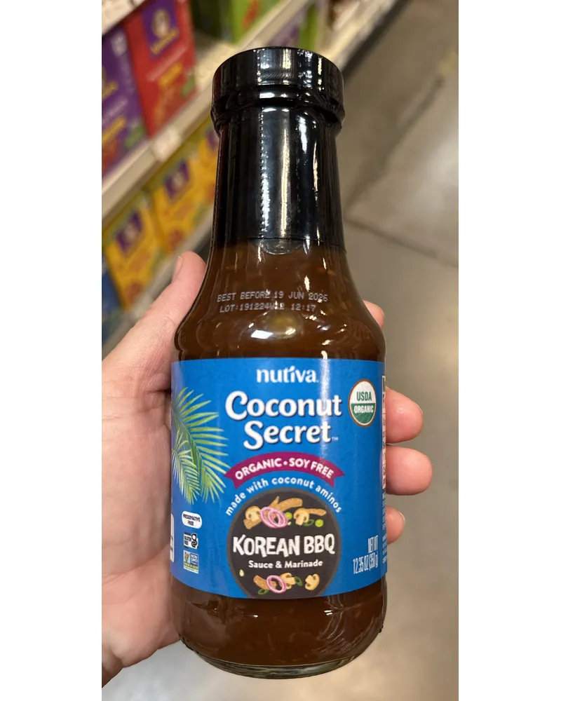 Photo of Korean BBQ Organic Sauce & Marinade by Coconut Secret