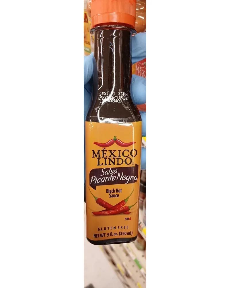 Photo of Black Hot Sauce ""capitan Gourmet"", Med by Mexico Lindo